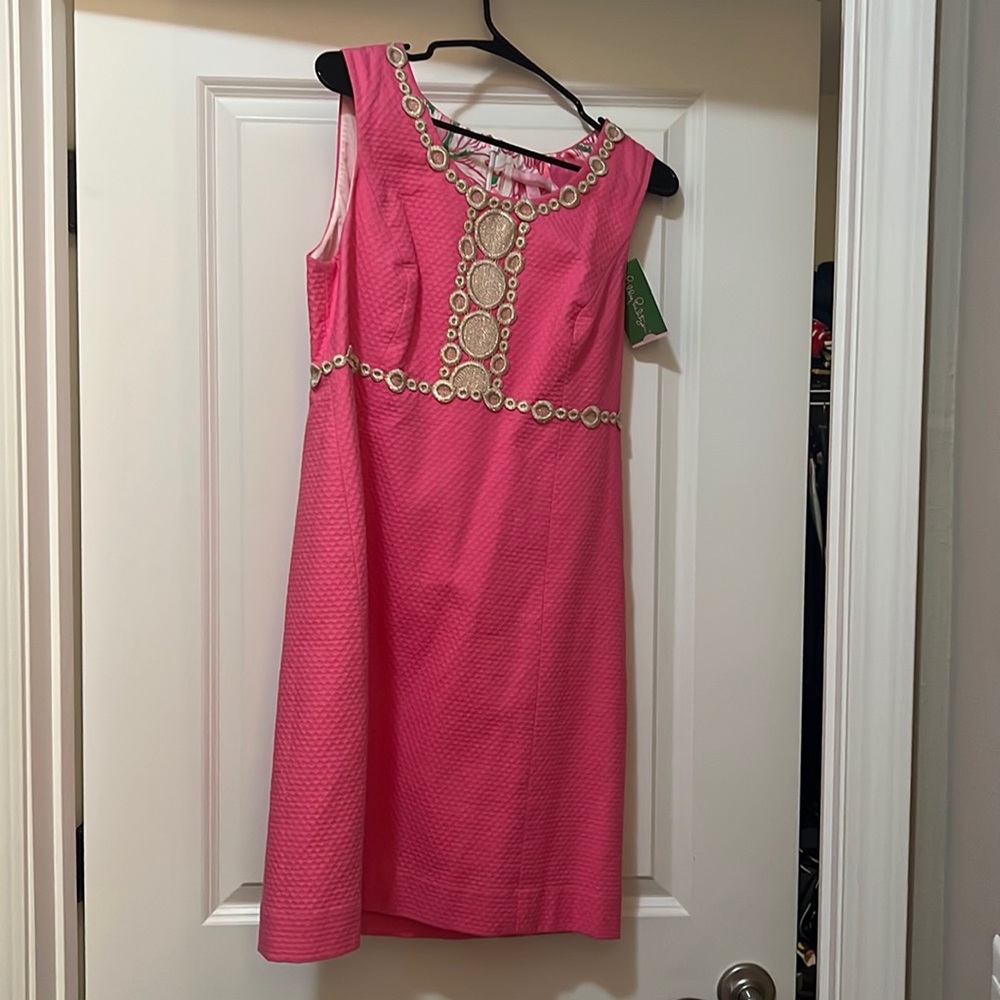 Lilly Pulitzer Hotty Pink size 10 dress